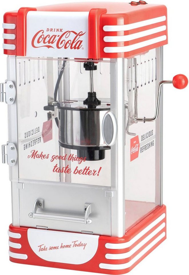 SALCO Popcornmaschine Coca-Cola SNP-27CC, Großer Zubereitungsbehälter von 60 ml mit integriertem Heizsystem – Bild 2 von 5