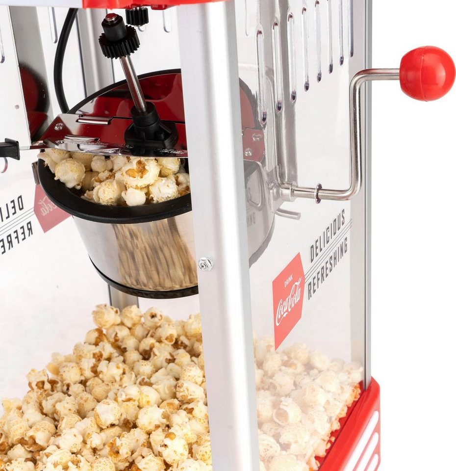 SALCO Popcornmaschine Coca-Cola SNP-27CC, Großer Zubereitungsbehälter von 60 ml mit integriertem Heizsystem – Bild 5 von 5