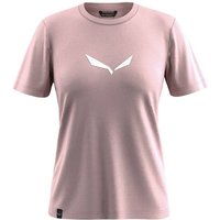 SALEWA Damen Shirt SOLID DRI-REL, Größe 44 in Pink