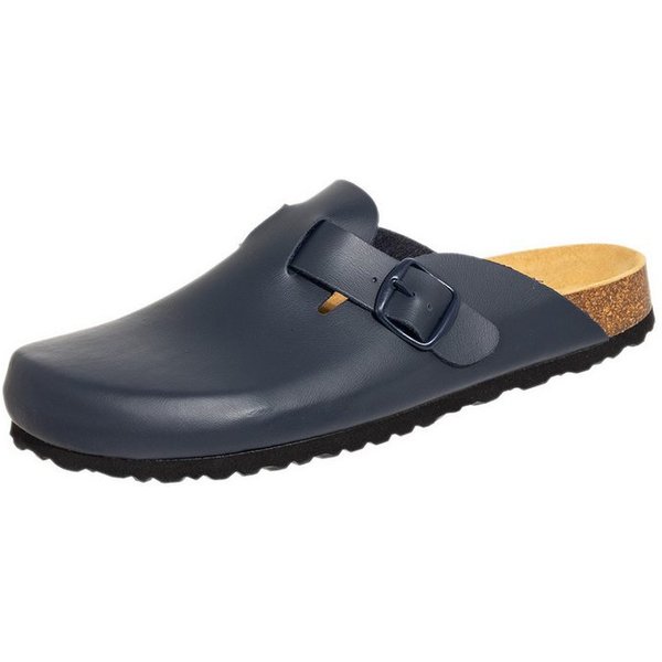 SALIHA Bioline Clog blau Pantolette