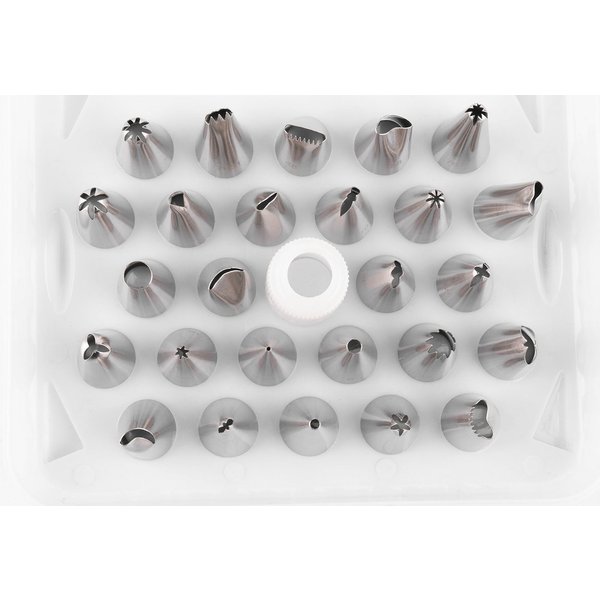 Sallys Spritztüllen Set 30 Teile, (30-tlg)