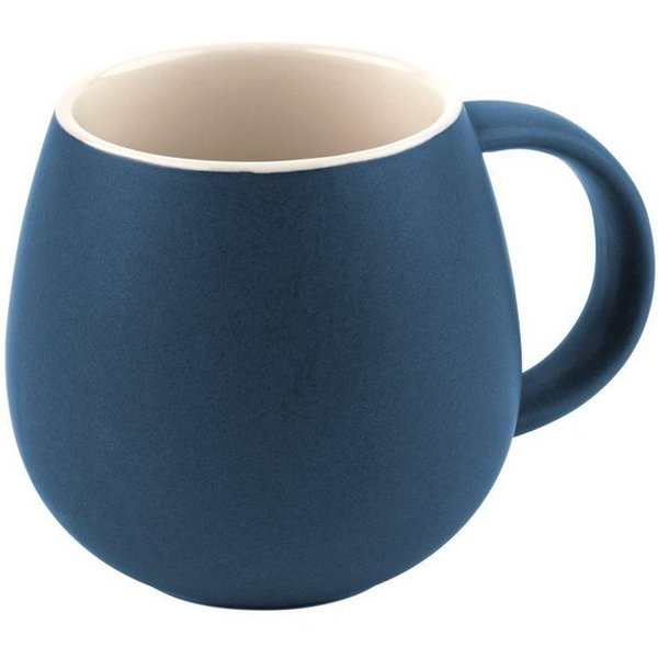 Sallys Tasse Belly Mug, handgemacht aus 400 ml, langer Wärmespeicher durch 100 % Steingut