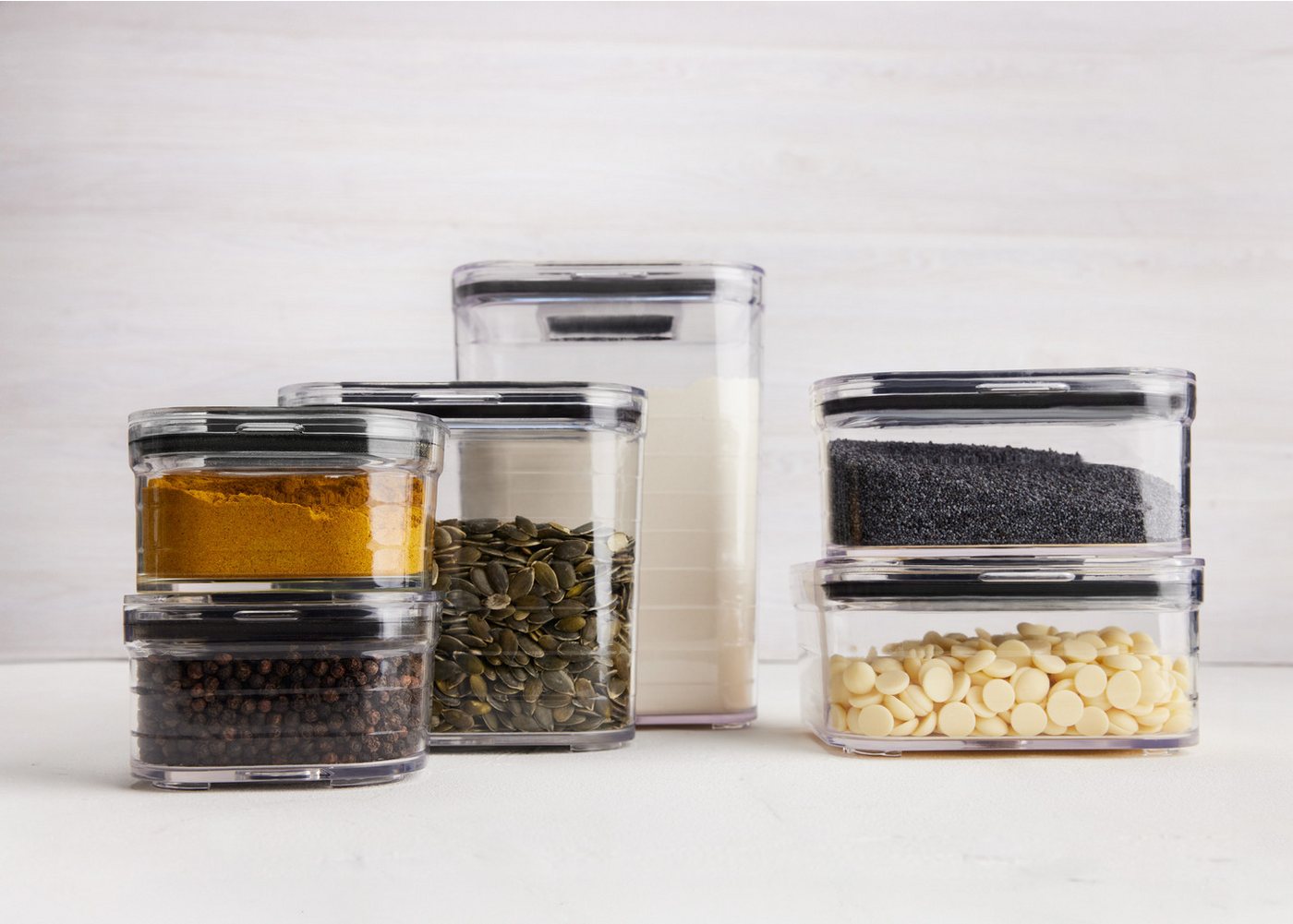 Sallys Vorratsdose – BPA-frei, luftdicht, stapelbar, spülmaschinenfest, robust und stoßfest – Bild 4 von 5