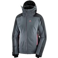 SALOMON Damen Funktionsjacke BRILLIANT, Größe M in Grau