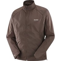 SALOMON Herren Funktionsjacke SHAKEout FLY, Größe M in Braun