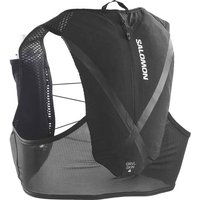 SALOMON Rucksack GRVL SKIN 4 SET BLACK, Größe XL in Grau