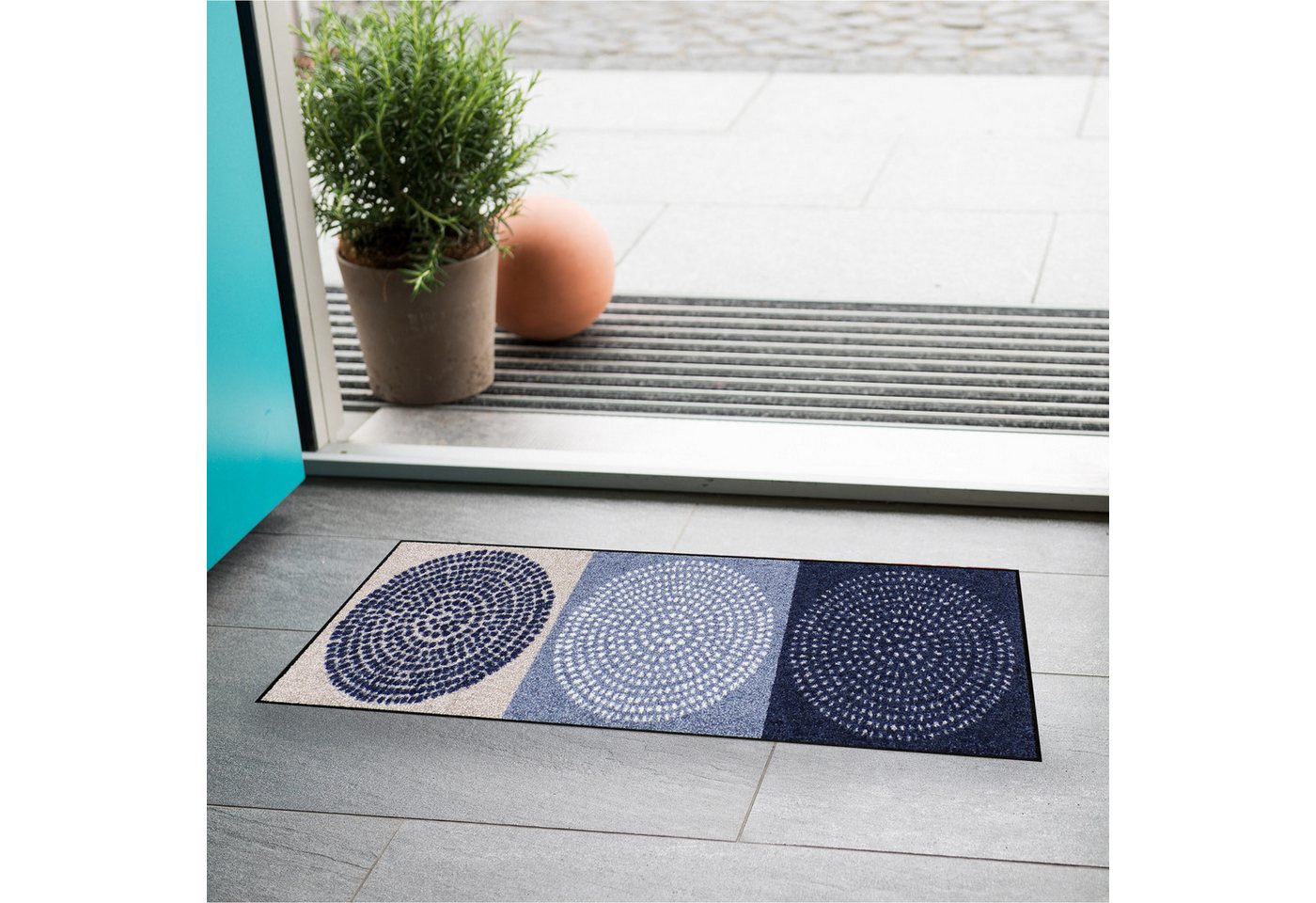 Salonloewe Fußmatte Fußmatte "Nestor", eckig, Höhe: 7 mm, Motiv – Bild 2 von 2