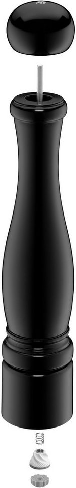WMF Salz-/Pfeffermühle WMF manuell, (1 Stück), Keramikmahlwerk, einstellbare Mahlstärke, Birkenholz-Gehäuse, 40 cm – Bild 2 von 5