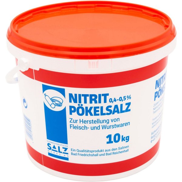Salz Helmreich Salz Pökelsalz 10 Kg Eimer, 1 x 10000 g, 1 St.