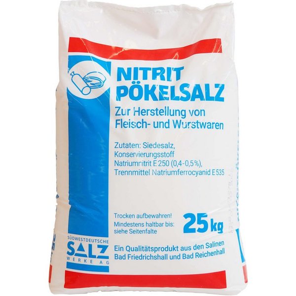 Salz Helmreich Salz Pökelsalz 25 Kg Sack, 1 x 25000 g, 1 St.