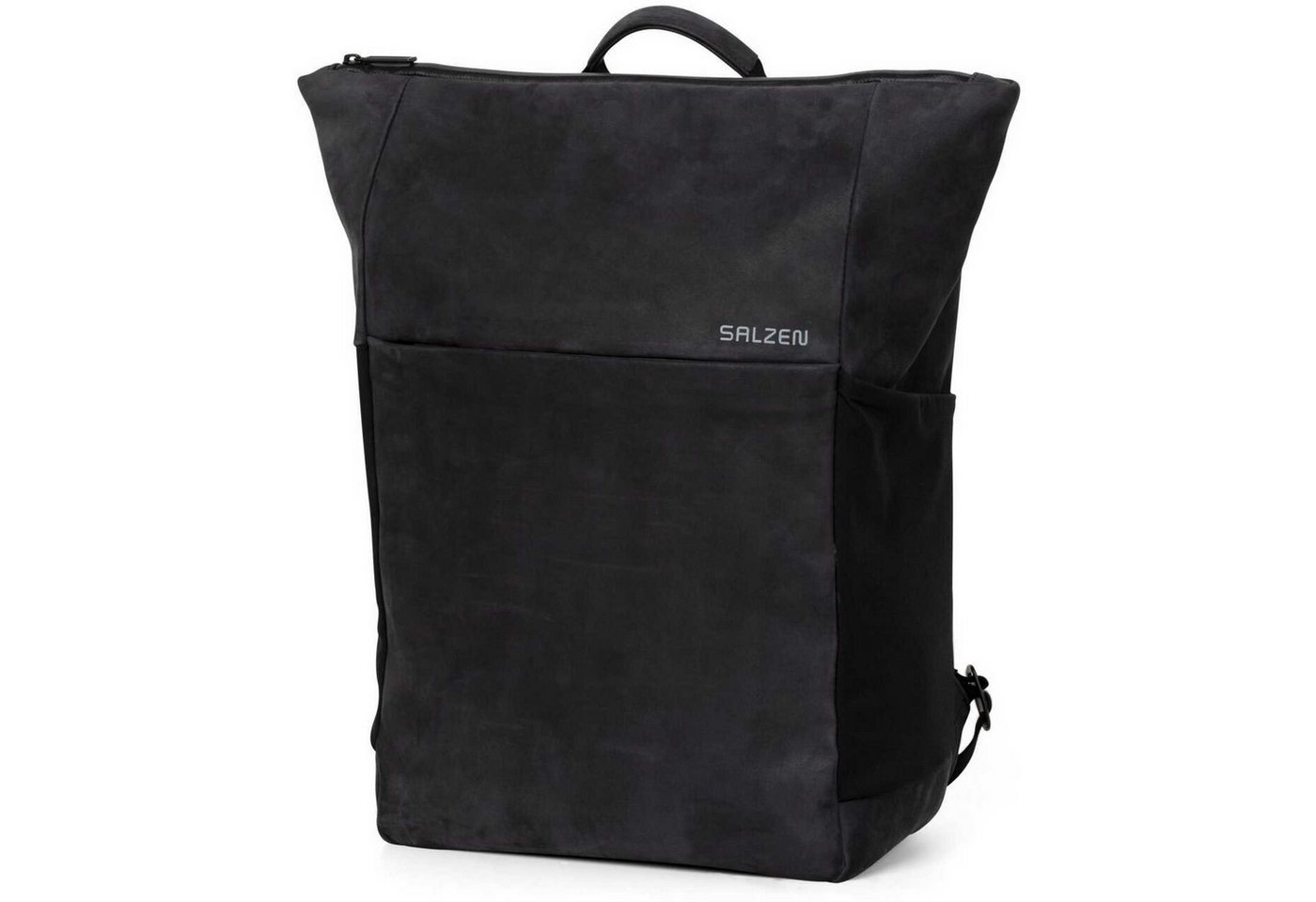 Salzen Freizeitrucksack Rucksack Vertiplorer Leather Charcoal Black – Bild 2 von 5