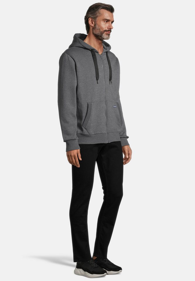 salzhaut Sweatjacke BREKER Herren normale Passform komfortabler Fit, nordisch klar – entspannter Look mit Haltung – Bild 4 von 5