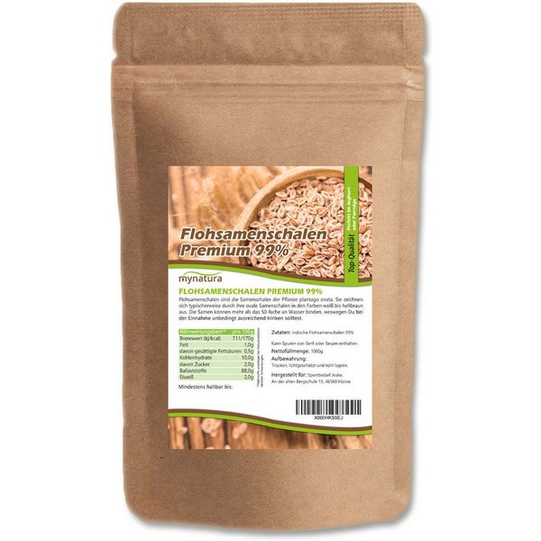 Mynatura Samen Mynatura Flohsamenschalen Premium 99%