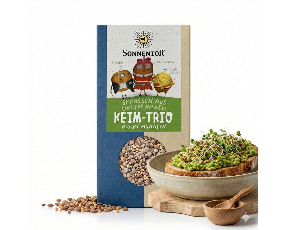 Sonnentor Samen Sonnentor Bio Keim-Trio – Bild 2 von 3