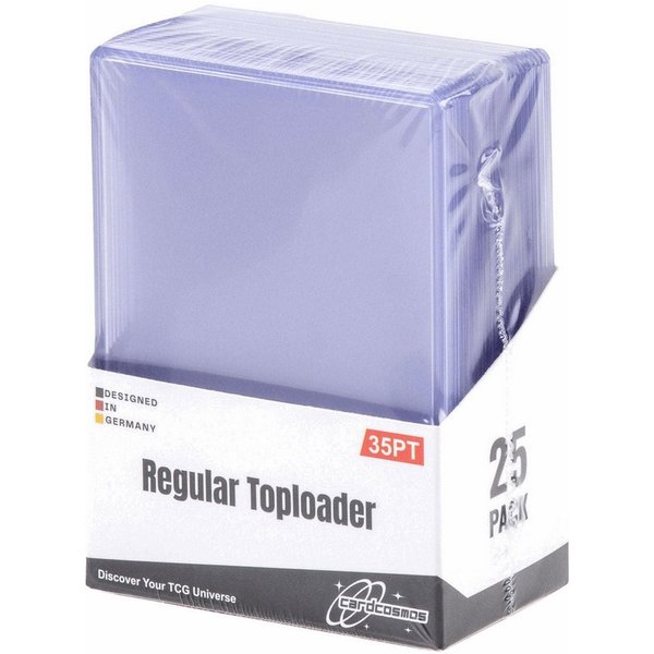 cardcosmos Sammelkarte cardcosmos - 3" x 4" Regular Top Loader, 25 stk