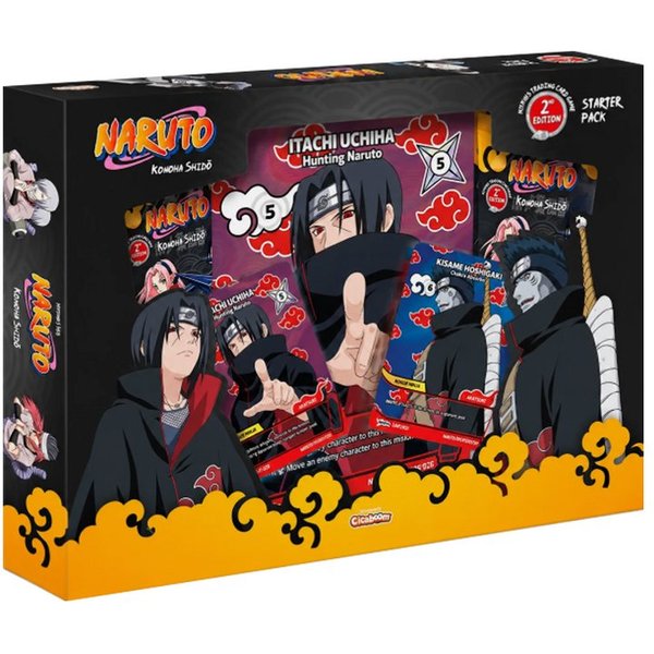 Naruto Sammelkarte Naruto Konoha Shido Starter Pack Itachi & Kisame 2nd Edition Englisch