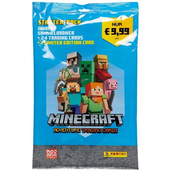 Panini Sammelkarte Panini Minecraft Sammelkarten - Starter Pack (NEU & OVP)