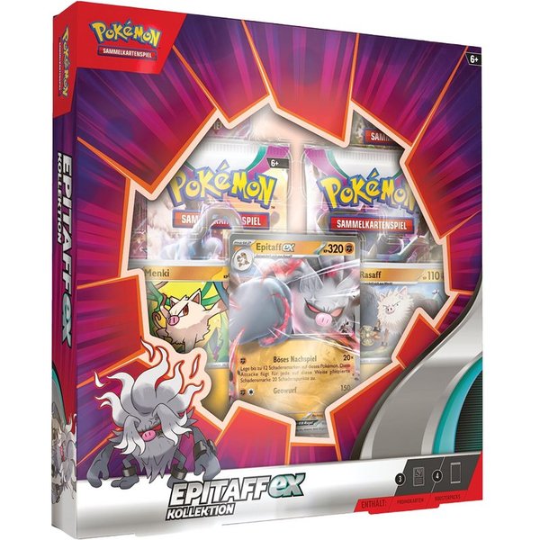 POKÉMON Sammelkarte Pokemon Epitaff Ex Kollektion Deutsch