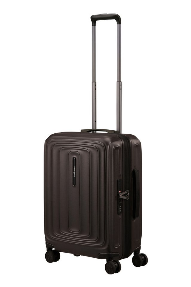 Samsonite Hartschalen-Trolley 2WANDER, 4 Rollen, aus robustem Polycarbonat, mit Adressetikett und Dehnfalte – Bild 2 von 5
