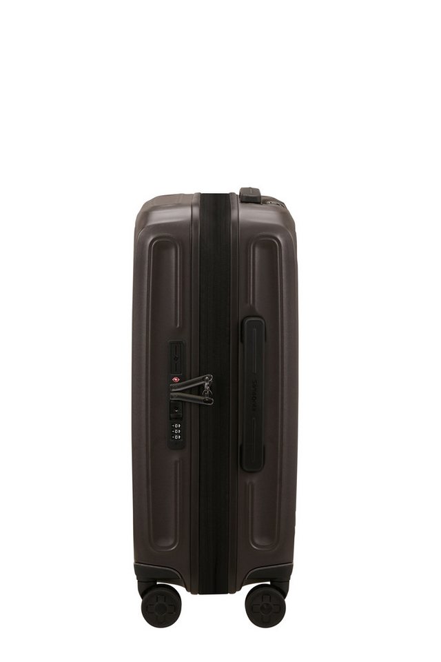 Samsonite Hartschalen-Trolley 2WANDER, 4 Rollen, aus robustem Polycarbonat, mit Adressetikett und Dehnfalte – Bild 4 von 5