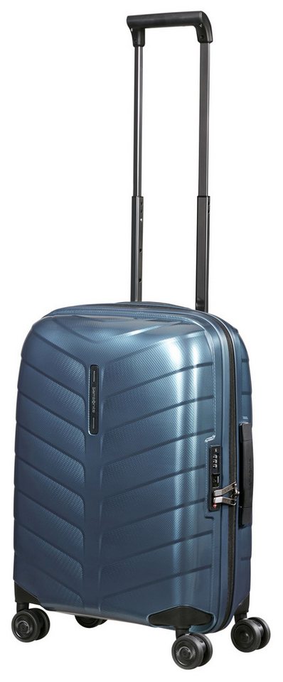 Samsonite Hartschalen-Trolley ATTRIX, verschiedene Größen und Farben, 4 Rollen, aus Polypropylen, mit Bodenfach, Reißverschlussfach und Tasche – Bild 2 von 5