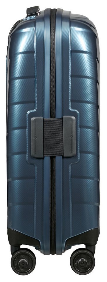 Samsonite Hartschalen-Trolley ATTRIX, verschiedene Größen und Farben, 4 Rollen, aus Polypropylen, mit Bodenfach, Reißverschlussfach und Tasche – Bild 3 von 5