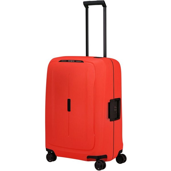 Samsonite Hartschalen-Trolley ESSENS, verschiedene Größen und Farben, 4 Rollen, Unisex Koffer, mit mehreren Fächern