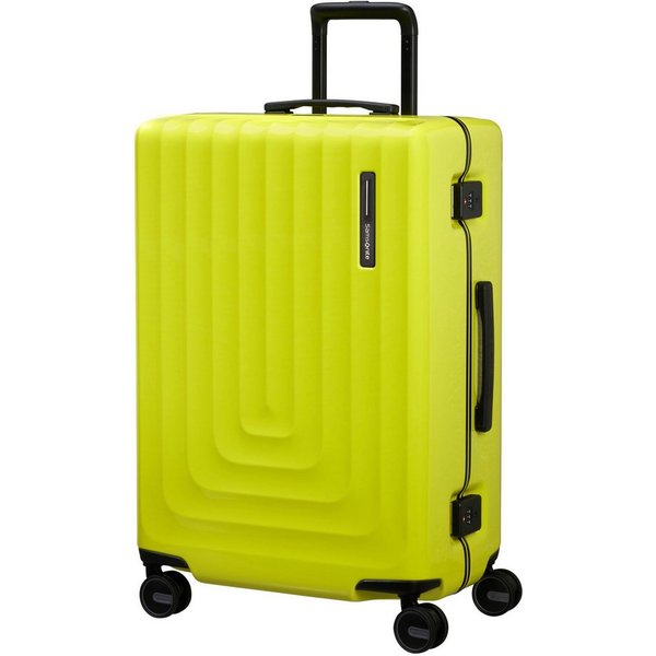 Samsonite Hartschalen-Trolley FOCUS, verschiedene Größen und Farben, 4 Rollen, mit festen Trennwänden und Reißverschlusstaschen