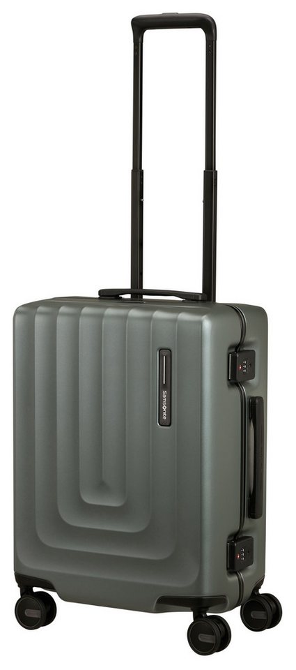 Samsonite Hartschalen-Trolley FOCUS, verschiedene Größen und Farben, 4 Rollen, mit festen Trennwänden und Reißverschlusstaschen – Bild 2 von 5