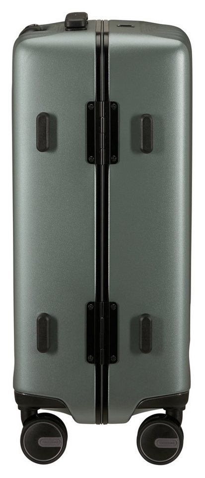 Samsonite Hartschalen-Trolley FOCUS, verschiedene Größen und Farben, 4 Rollen, mit festen Trennwänden und Reißverschlusstaschen – Bild 4 von 5