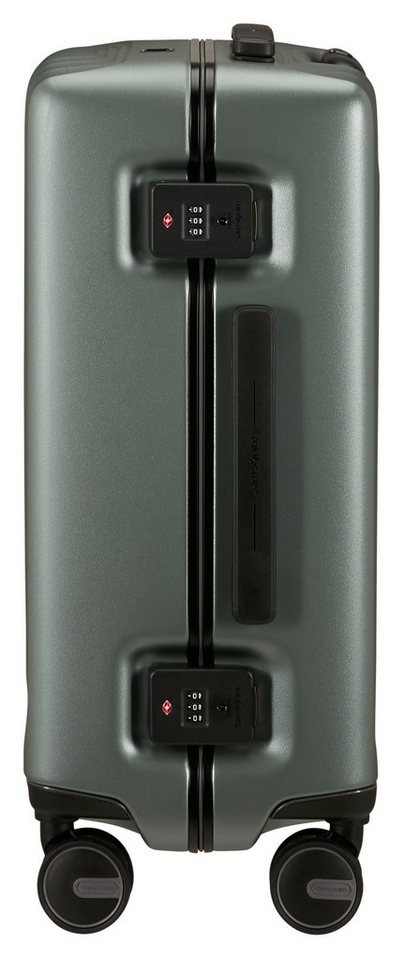 Samsonite Hartschalen-Trolley FOCUS, verschiedene Größen und Farben, 4 Rollen, mit festen Trennwänden und Reißverschlusstaschen – Bild 5 von 5