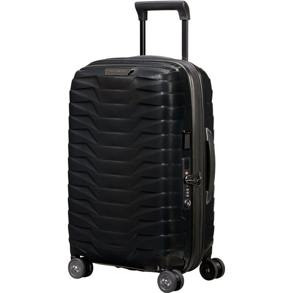 Samsonite Hartschalen-Trolley PROXIS, verschiedene Größen und Farben, 4 Rollen, arretierbares und versenkbares Druckknopf-Trolleysystem