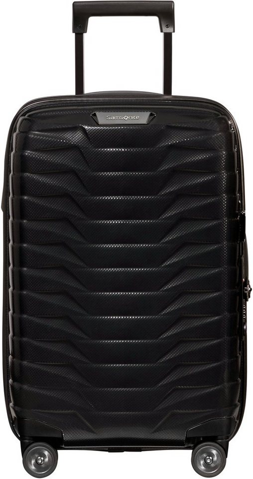 Samsonite Hartschalen-Trolley PROXIS, verschiedene Größen und Farben, 4 Rollen, arretierbares und versenkbares Druckknopf-Trolleysystem – Bild 2 von 5