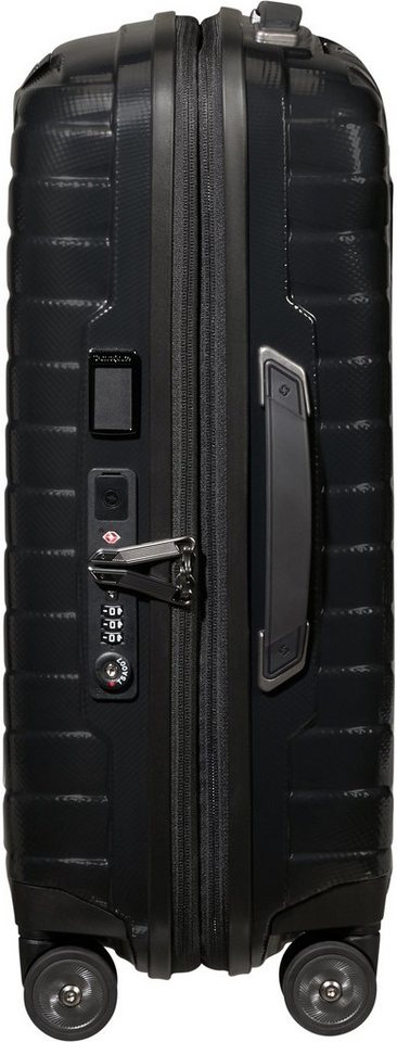 Samsonite Hartschalen-Trolley PROXIS, verschiedene Größen und Farben, 4 Rollen, arretierbares und versenkbares Druckknopf-Trolleysystem – Bild 4 von 5