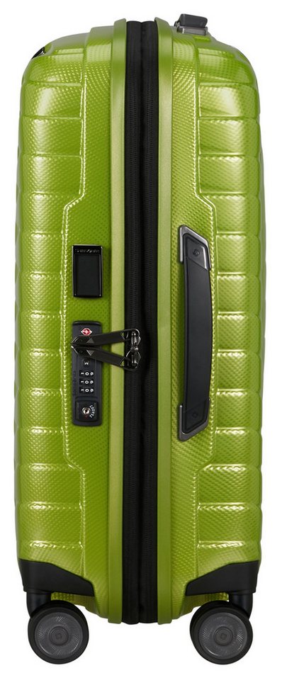Samsonite Hartschalen-Trolley PROXIS, verschiedene Farben, 4 Rollen, aus Polypropylen, Tragegriff oben und seitlich – Bild 5 von 5