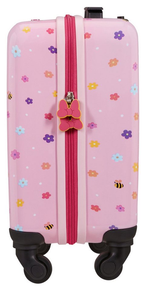 Samsonite Kinderkoffer DAYDREAM DISNEY, Minnie Flower Power, 4 Rollen, aus Polycarbonat, mit Tragegriff oben – Bild 4 von 5