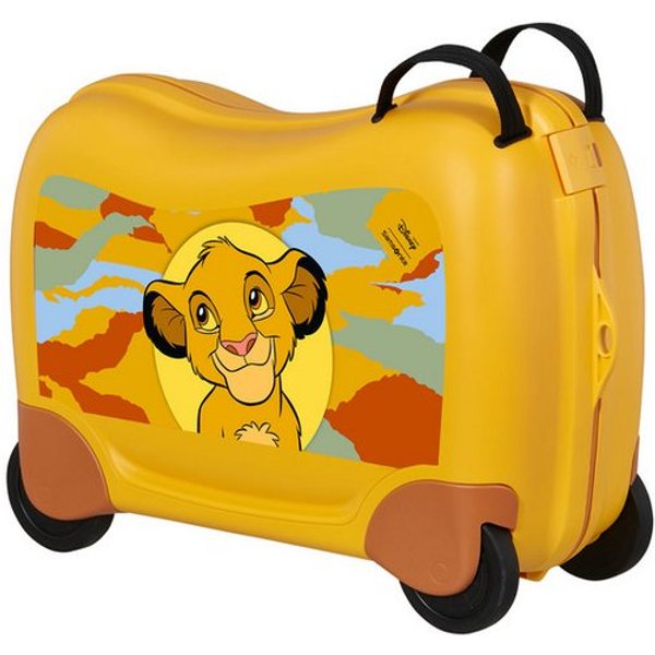 Samsonite Kinderkoffer DREAM2GO DISNEY, Frozen Magic, 4 Rollen, mit geräumigem Hauptfach, mit Kreuzspannbändern, mit Haltegurt außen