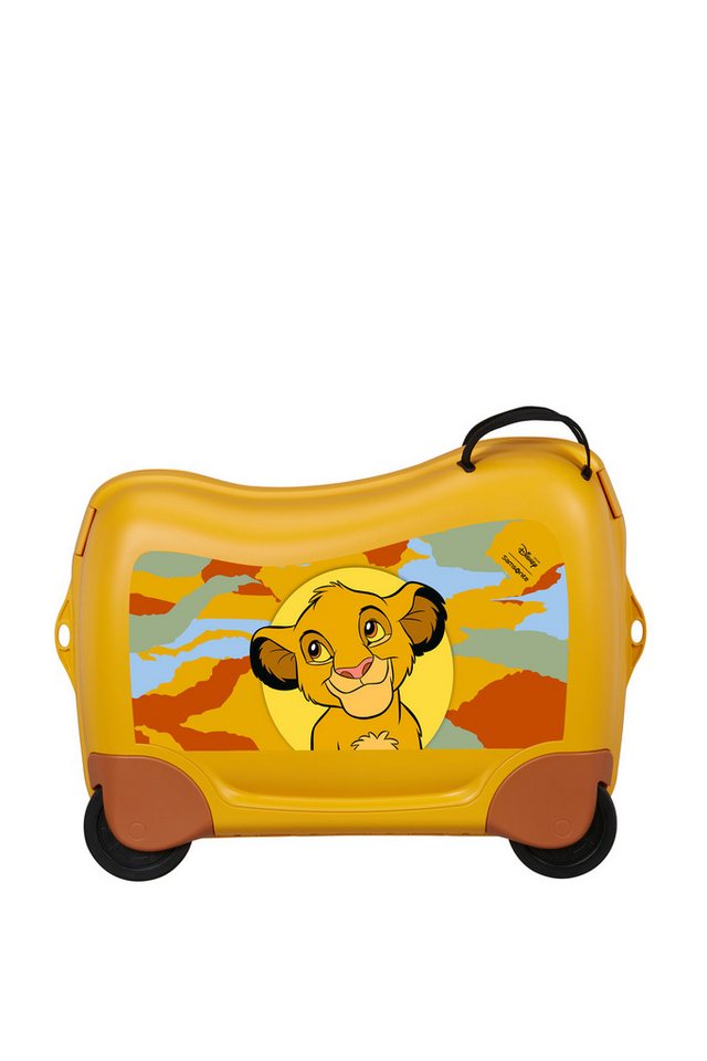 Samsonite Kinderkoffer DREAM2GO DISNEY, Frozen Magic, 4 Rollen, mit geräumigem Hauptfach, mit Kreuzspannbändern, mit Haltegurt außen – Bild 2 von 5