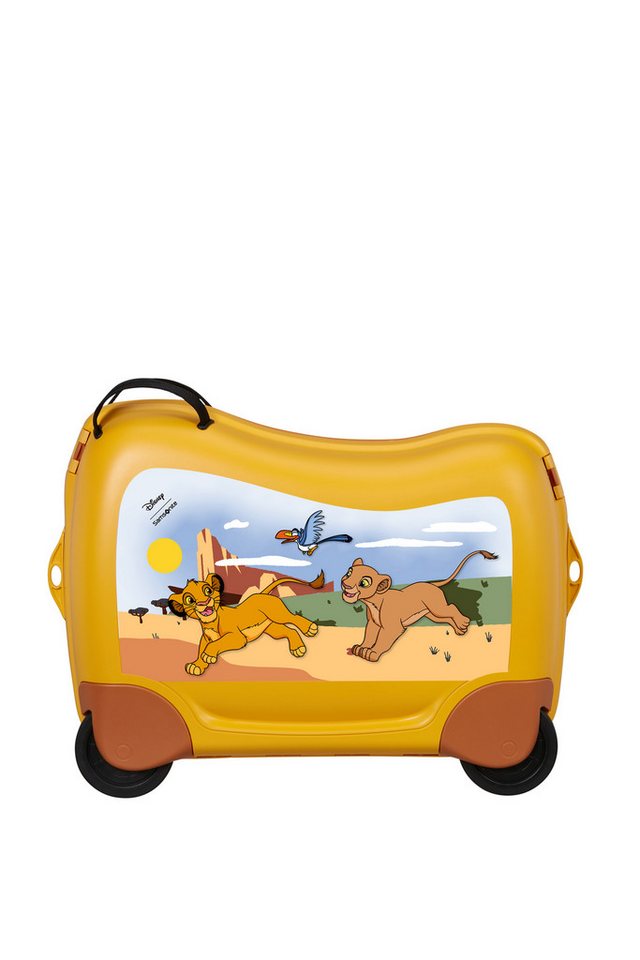 Samsonite Kinderkoffer DREAM2GO DISNEY, Frozen Magic, 4 Rollen, mit geräumigem Hauptfach, mit Kreuzspannbändern, mit Haltegurt außen – Bild 5 von 5