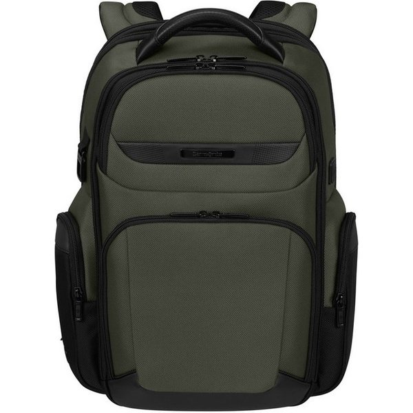 Samsonite Laptoprucksack PRO-DLX 6, Unisex Busninessrucksack, erweiterbar dank EXP Funktion
