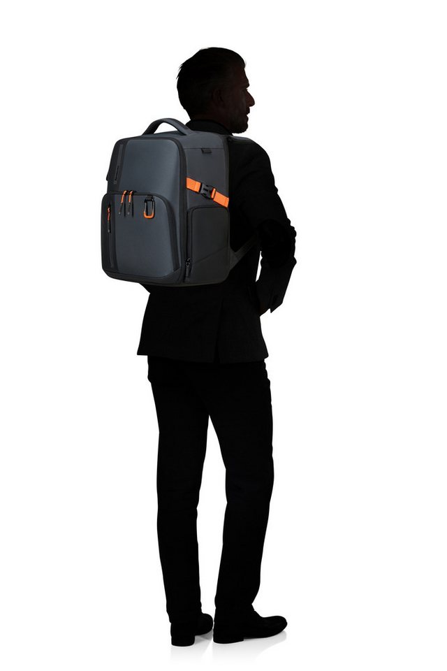 Samsonite Reiserucksack BIZ2GO, Unisex Travelrucksack mit reflektierende Details – Bild 2 von 5