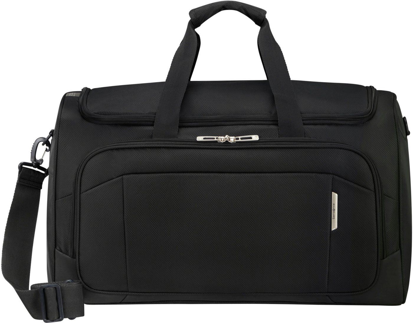 Samsonite Reisetasche RESPARK, ozone black, 55 cm, Handgepäcktasche Reisegepäck mit Trolley-Aufsteck-System – Bild 2 von 5