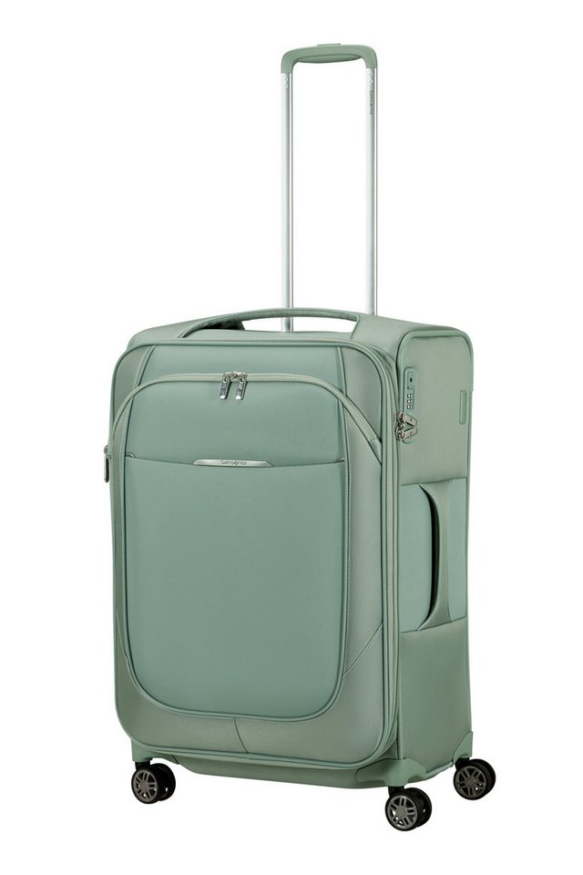 Samsonite Weichgepäck-Trolley RE-LITE, verschiedene Größen und Farben, 4 Rollen, Unisex Koffer, arretierbares, versenkbares Druckknopf-Trolleysystem – Bild 3 von 5