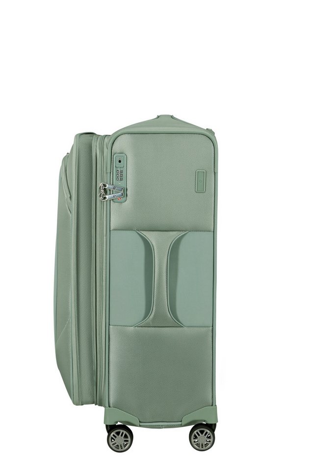 Samsonite Weichgepäck-Trolley RE-LITE, verschiedene Größen und Farben, 4 Rollen, Unisex Koffer, arretierbares, versenkbares Druckknopf-Trolleysystem – Bild 4 von 5
