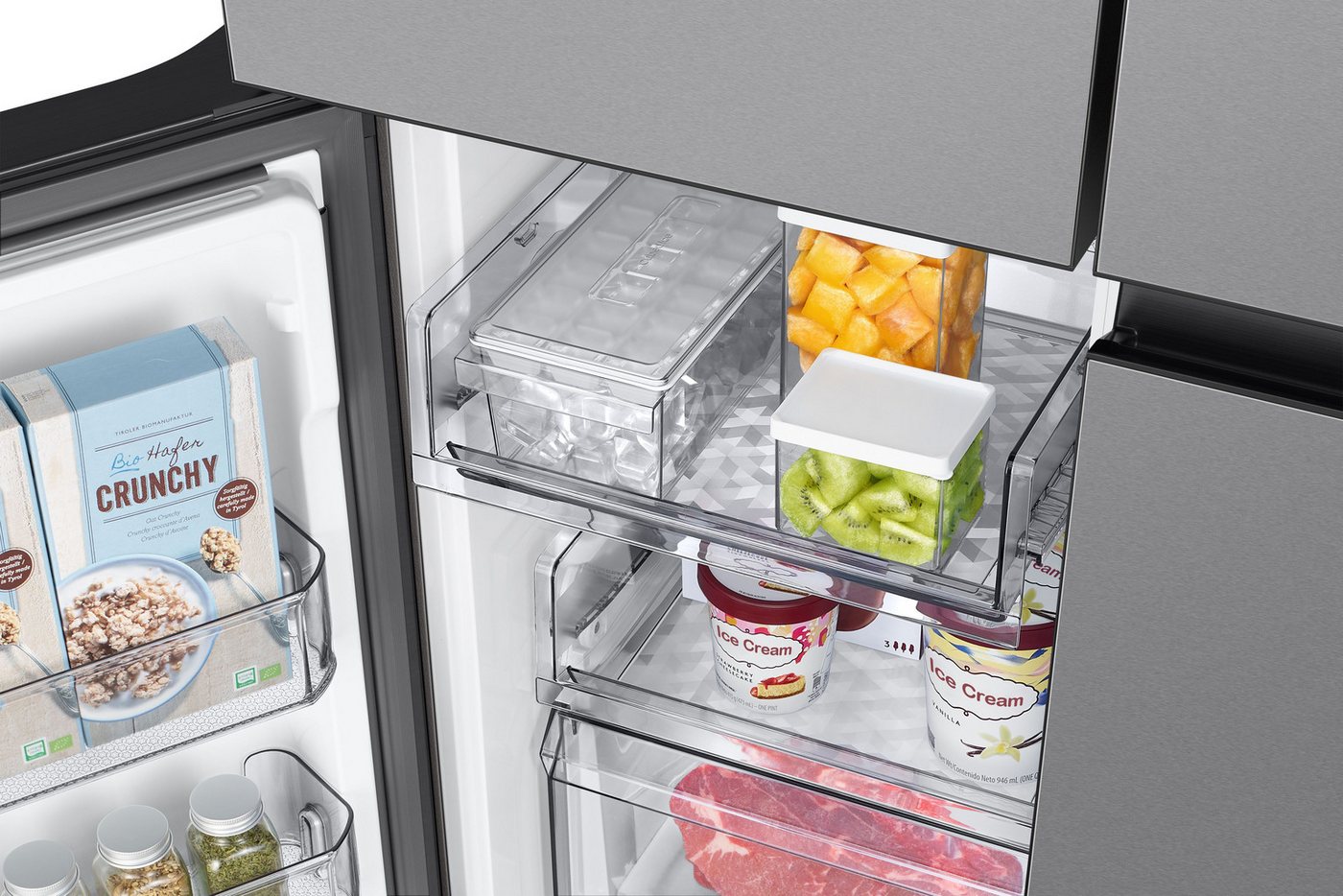 Samsung French Door RM60F RM70F67RDREF, 185,3 cm hoch, 91,2 cm breit – Bild 5 von 5