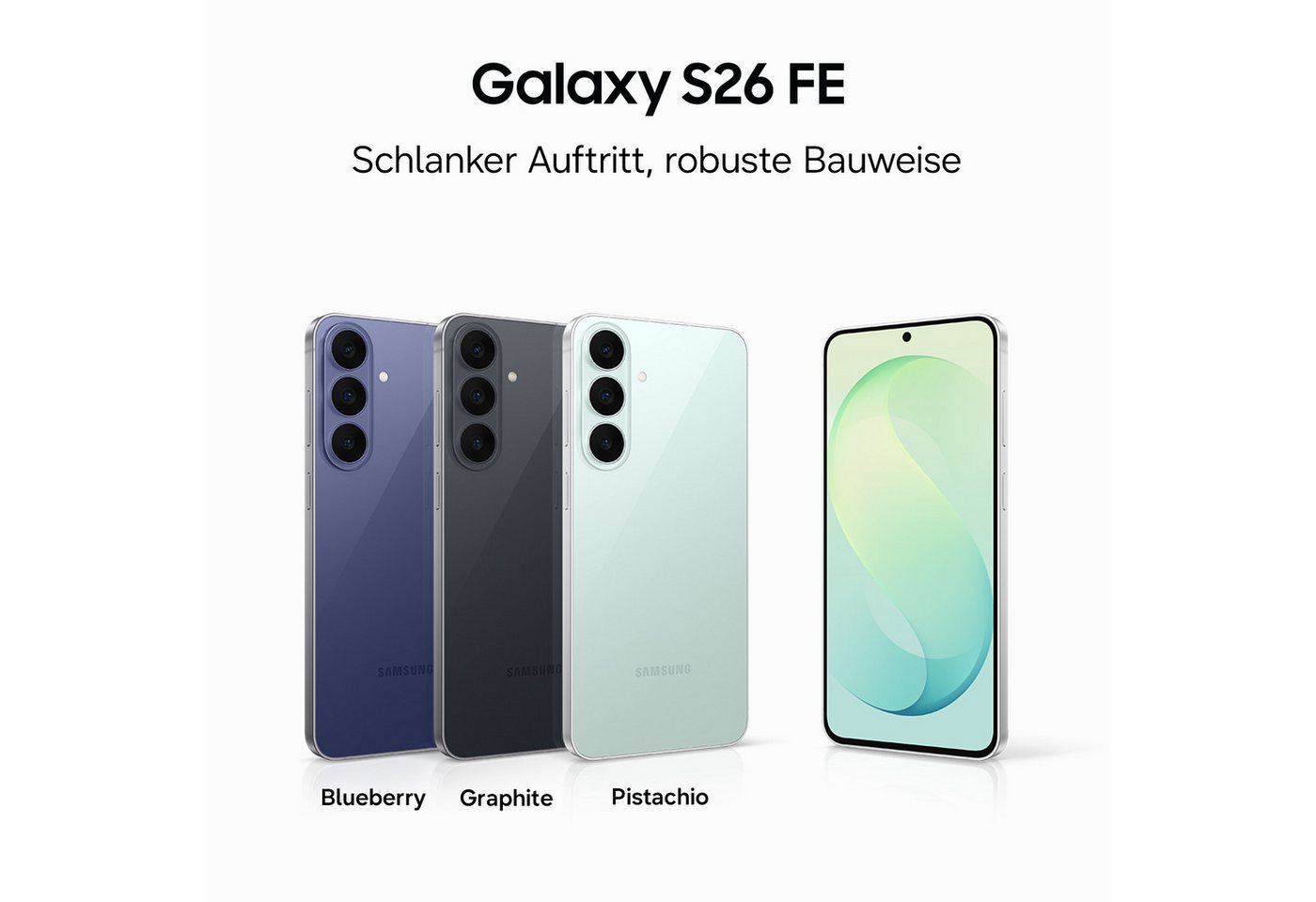 Samsung Galaxy S26 FE Smartphone (17,11 cm/6,7 Zoll, 256 GB Speicherplatz, 50 MP Kamera) – Bild 2 von 5