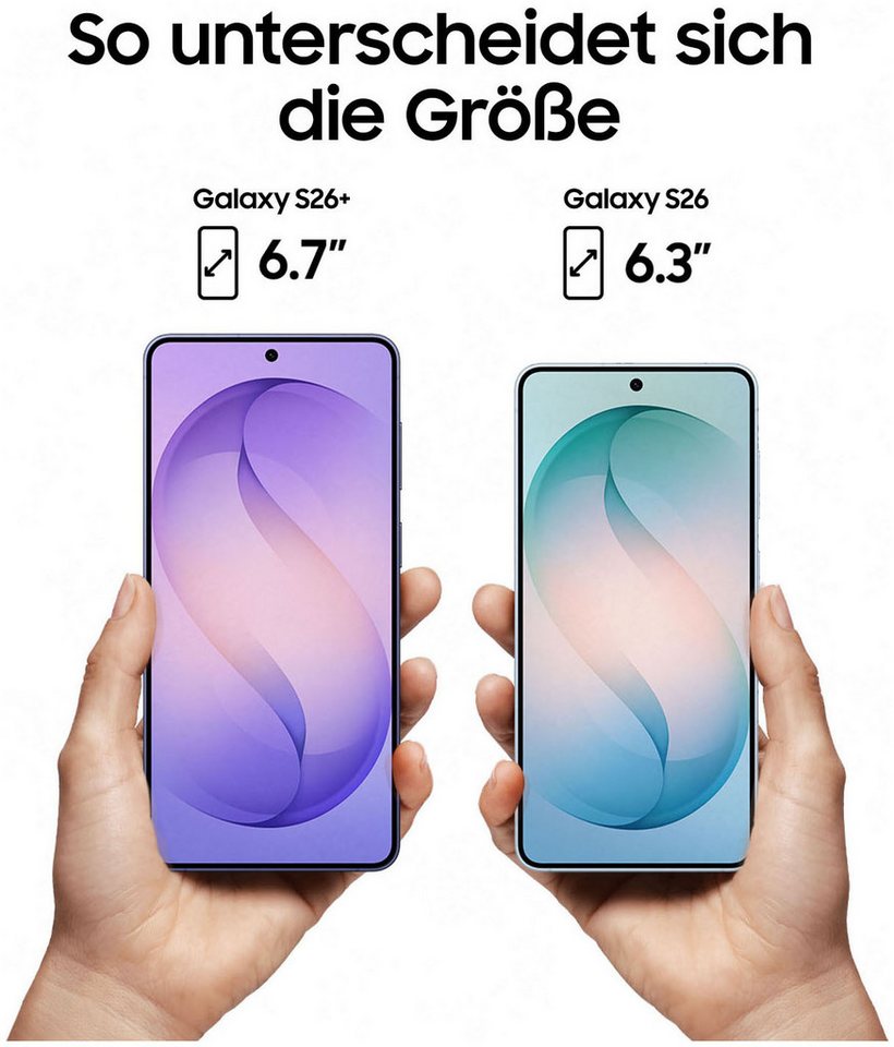 Samsung Galaxy S26+ Smartphone (16,91 cm/6,7 Zoll, 512 GB Speicherplatz, 50 MP Kamera) – Bild 4 von 5