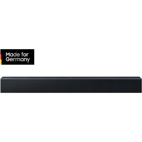 Samsung HW-B410GF Soundbar Soundbar 2.0 (Bluetooth, 20 W, 2.0-Kanal Surround Sound System, Game Mode, One Remote Control)