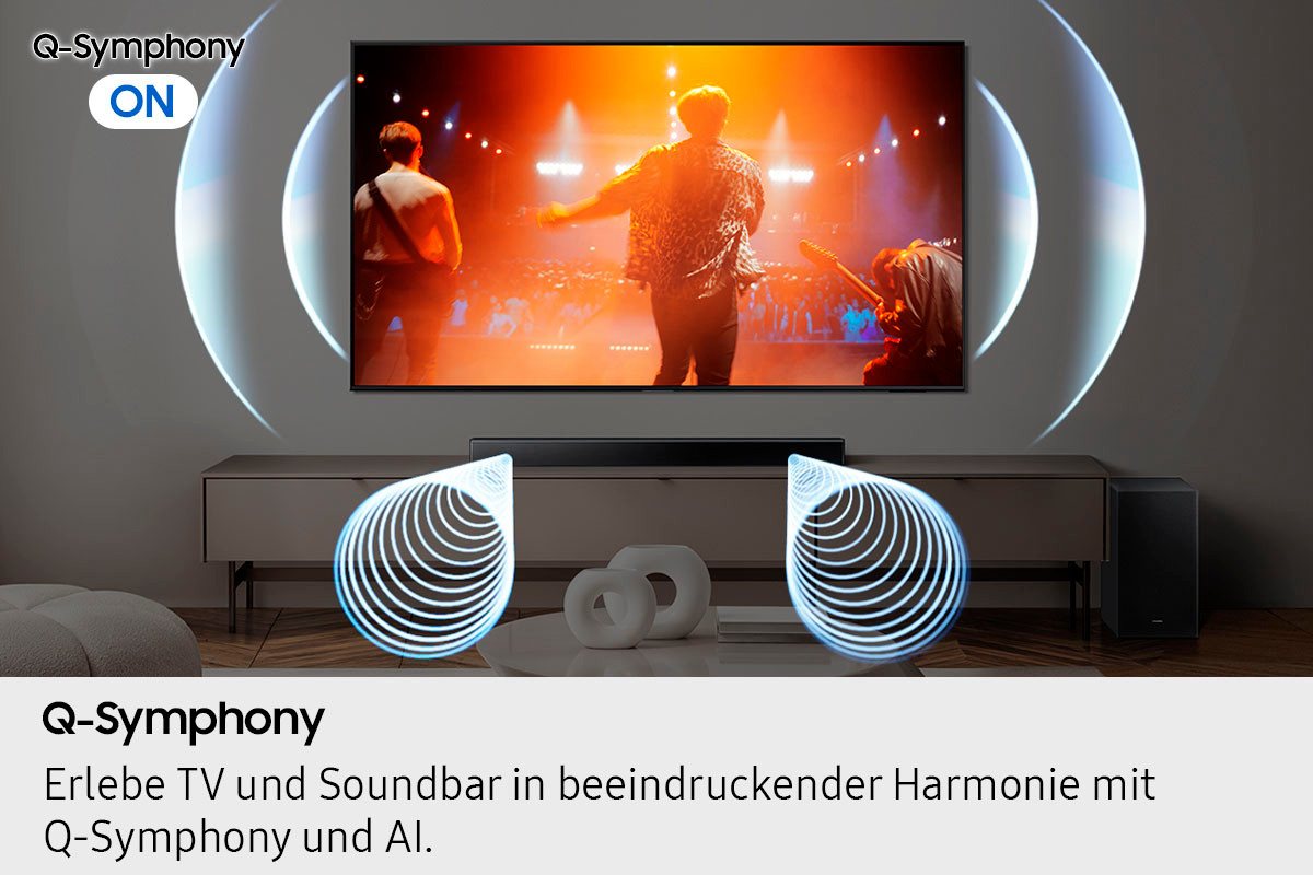 Samsung HW-B760GF Soundbar Soundbar 5.1 (Bluetooth, 40 W, 5.1-Kanal Sound System, Dolby 5.1 Kanal, DTS Virtual:X, Adaptive Sound) – Bild 5 von 5