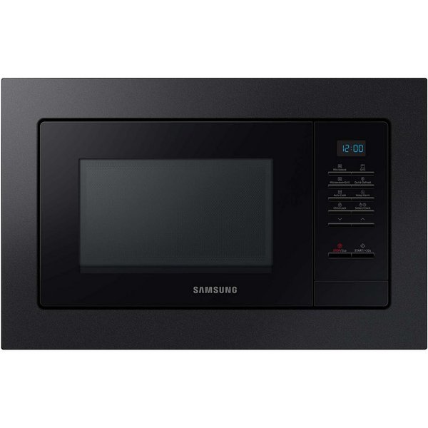 Samsung Mikrowelle MG20A7013CB/EG, Grill, Mikrowelle, 20 l, Garen, Backen & Grillen mit pflegeleichten Keramik-Emaille Innenraum